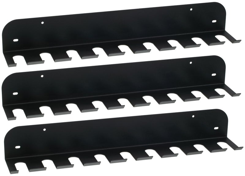 Shop Fox D4345 Pipe Clamp Rack, 3-Pack,Black - Image 1